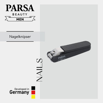 PARSA Beauty MEN Nagelknipser für präzises Kürzen, robust, scharf & ideal für gepflegte Nägel