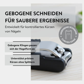 PARSA Beauty MEN Nagelknipser für präzises Kürzen, robust, scharf & ideal für gepflegte Nägel