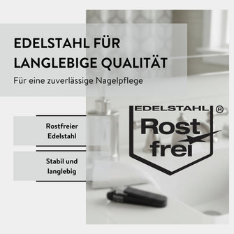PARSA Beauty MEN Nagelknipser für präzises Kürzen, robust, scharf & ideal für gepflegte Nägel
