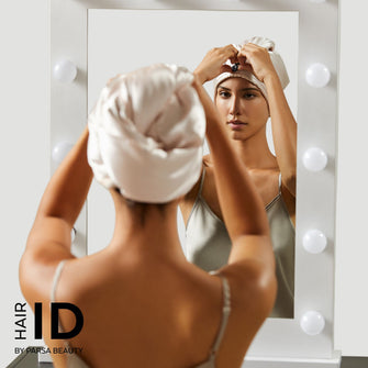 PARSA Beauty HAIR ID 2in1 Haarturban Mikrofaser Handtuch Turban