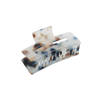 PARSA Beauty Limited Haarklammer aus Acryl, Blaues Marbled-Finish