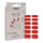 PARSA Beauty LIFESTYLE UV-Nagelfolien Red Velvet
