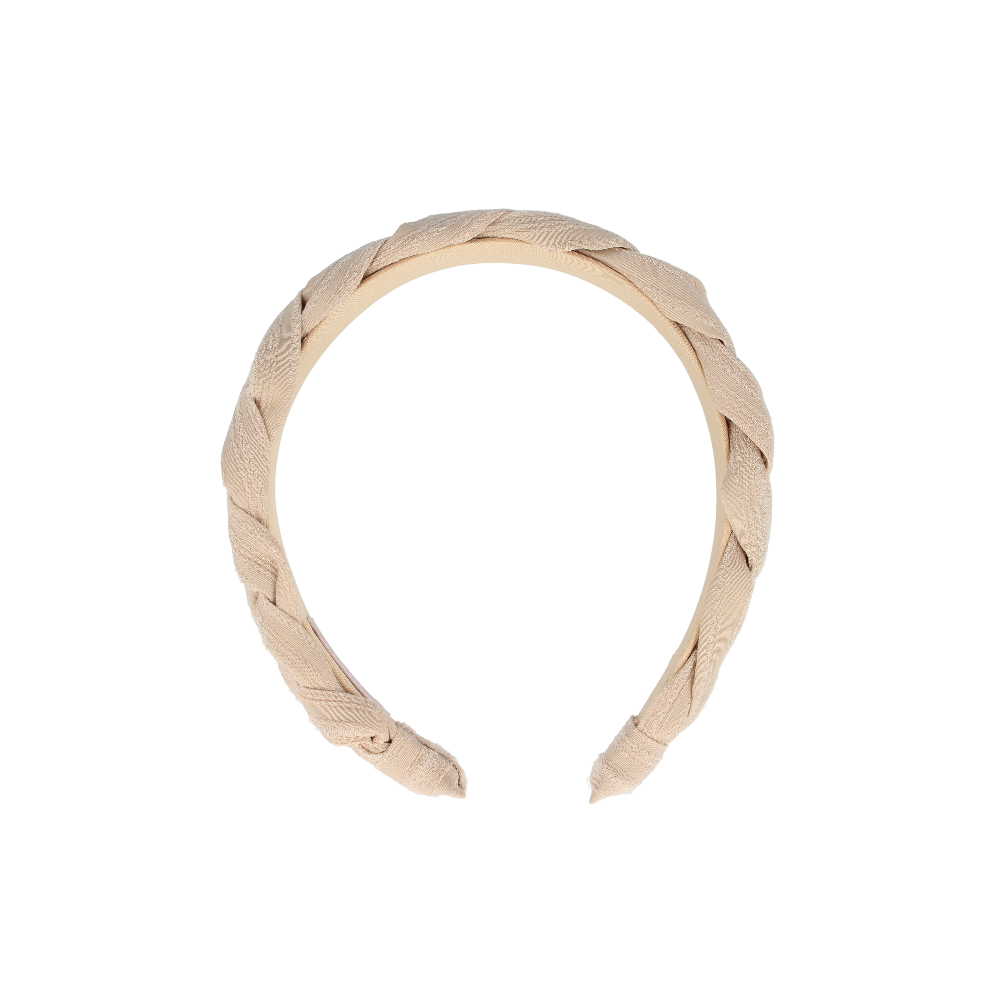 PARSA Beauty Limited Haarreif Geflochten, Elegantes Accessoire in Beige