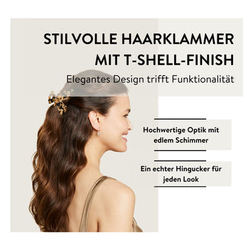 PARSA Beauty SIGNATURE COLLECTION Haarklammer T-Shell – leicht & stylisch