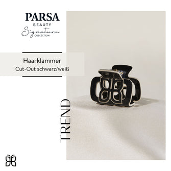 PARSA Beauty SIGNATURE COLLECTION Haarklammer Cut-Out – 2-farbig, filigran