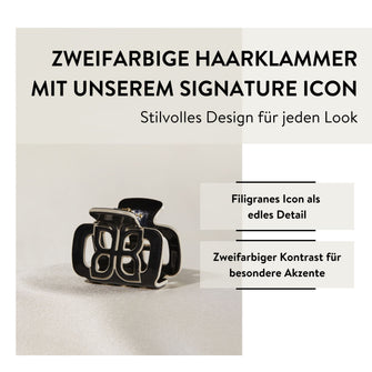 PARSA Beauty SIGNATURE COLLECTION Haarklammer Cut-Out – 2-farbig, filigran