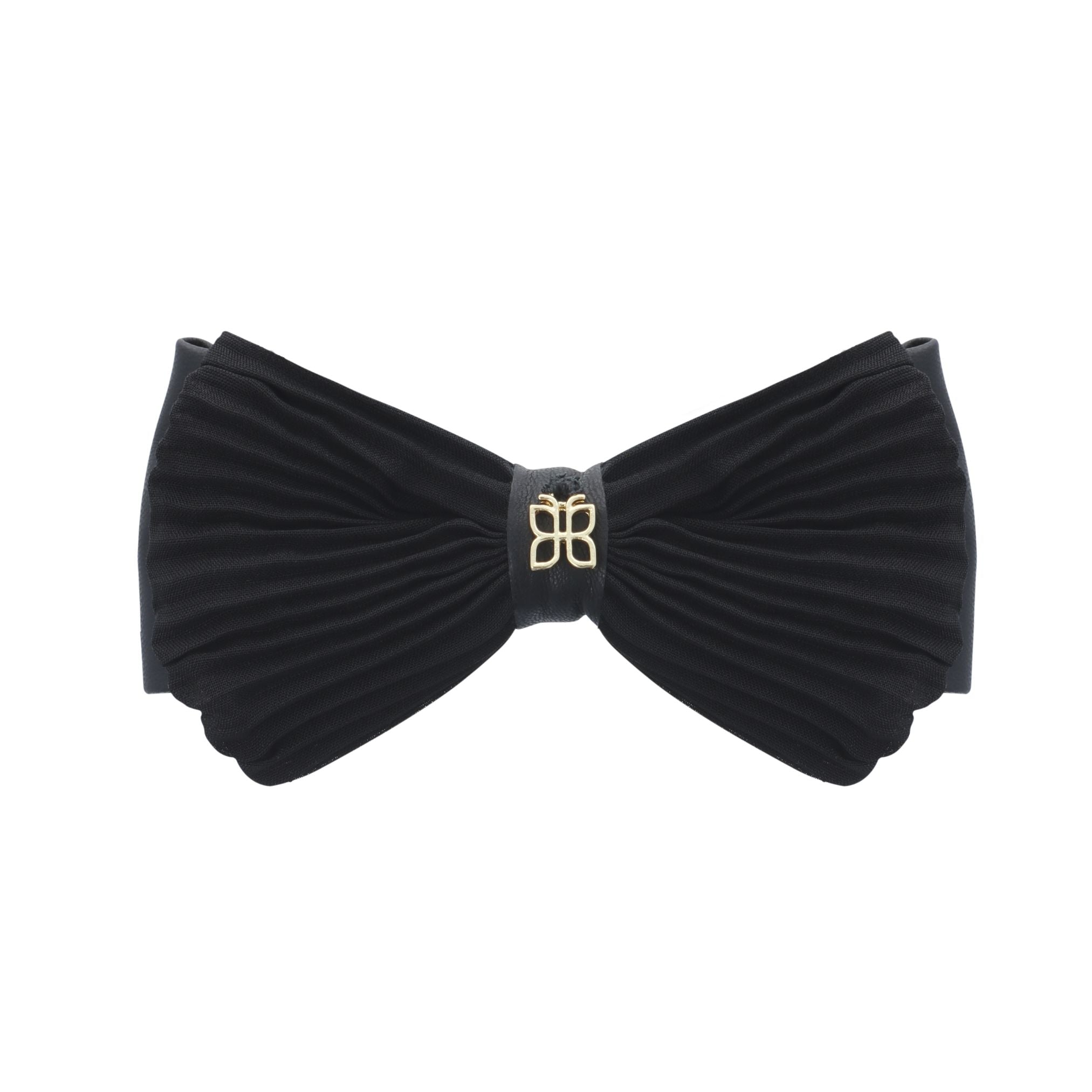 PARSA Beauty SIGNATURE COLLECTION Patentspange Schleife – schwarz & elegant