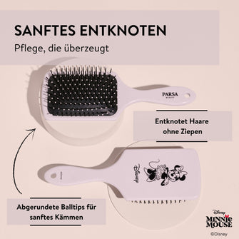 Disney Minnie Mouse inspirierte Haarbürste von PARSA Beauty