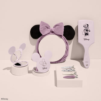 Disney Minnie Mouse inspiriertes Kosmetik-Haarband von PARSA Beauty mit Schleife & Ohren