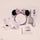 Disney Minnie Mouse inspiriertes Kosmetik-Haarband von PARSA Beauty mit Schleife & Ohren