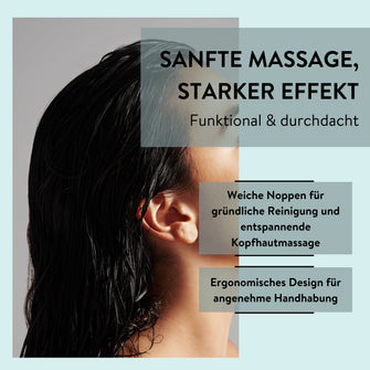 PARSA Beauty NATURE LOVE Shampoobürste Weizenstroh Kopfhautpflege