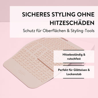PARSA Beauty HAIR HERO Hitzeschutzmatte – silikonbeschichtet & hitzebeständig