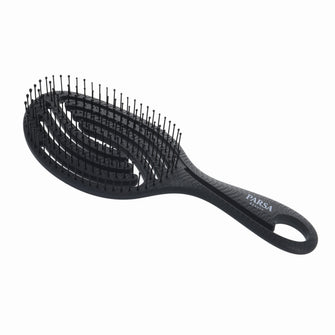 PARSA Beauty  ESSENTIAL Spiralbürste mit Weizenstroh – stilvoll und elegant