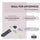 Disney Mickey Mouse inspiriertes Mini-Feilenset von PARSA Beauty, 3-teilig