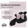 Disney Minnie Mouse inspirierter Haarturban von PARSA Beauty mit Schleife & Ohren