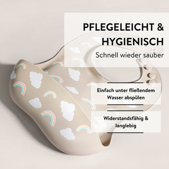 PARSA Beauty BABY Silikonlatz – mit Auffangschale & verstellbarem Nackenteil