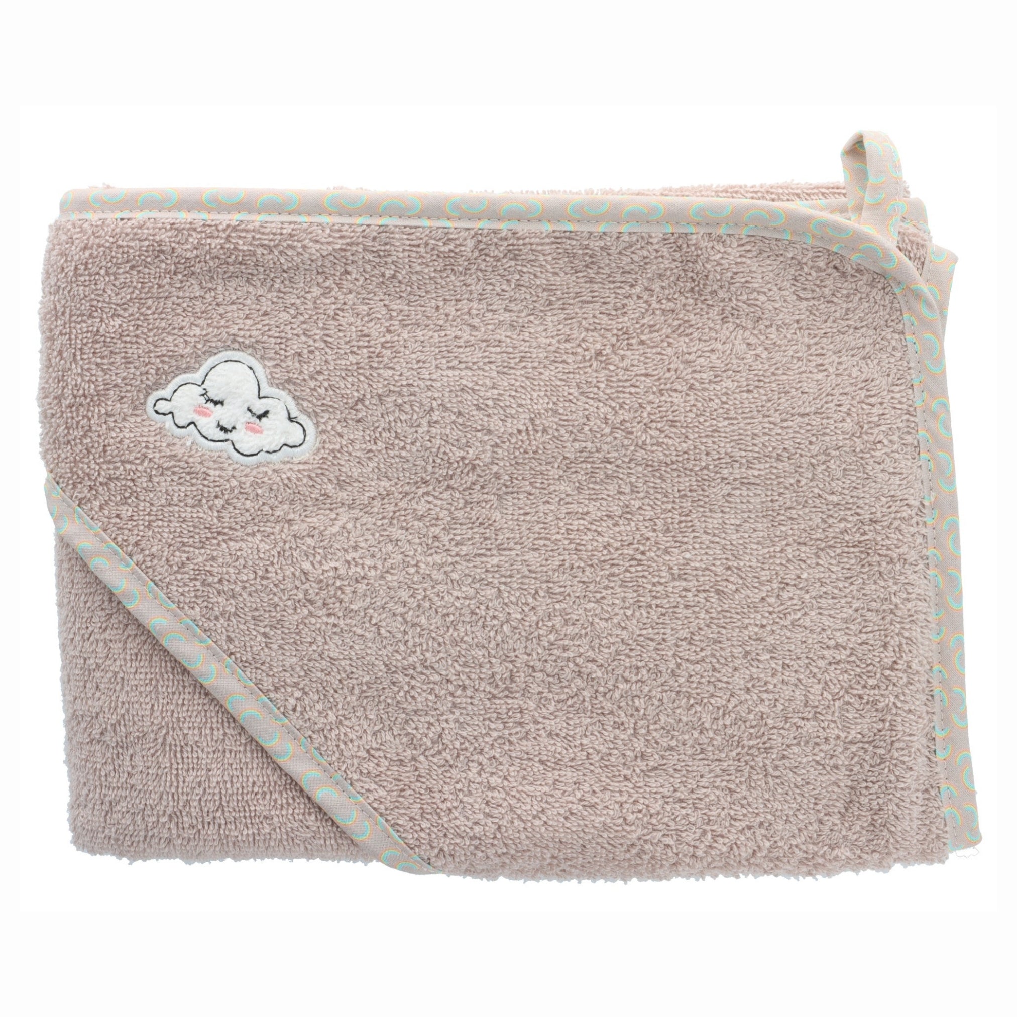 PARSA Beauty BABY Kapuzenhandtuch – mit Stickerei & kuschelweichem Baumwollstoff