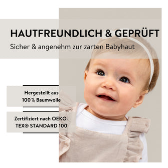 PARSA Beauty BABY Kapuzenhandtuch – mit Stickerei & kuschelweichem Baumwollstoff