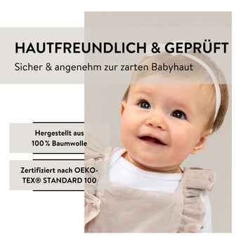PARSA Beauty BABY Kapuzenhandtuch – mit Stickerei & kuschelweichem Baumwollstoff