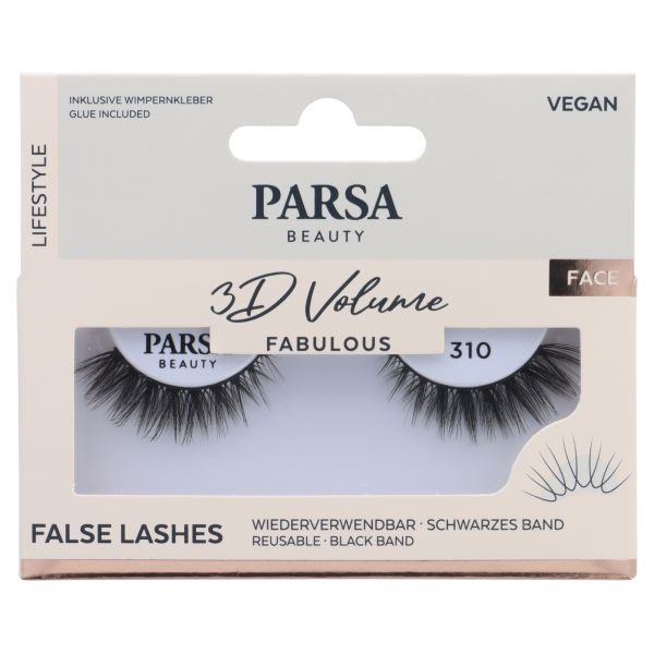 PARSA Beauty Künstliche Wimpern 3D Volume DVG14
