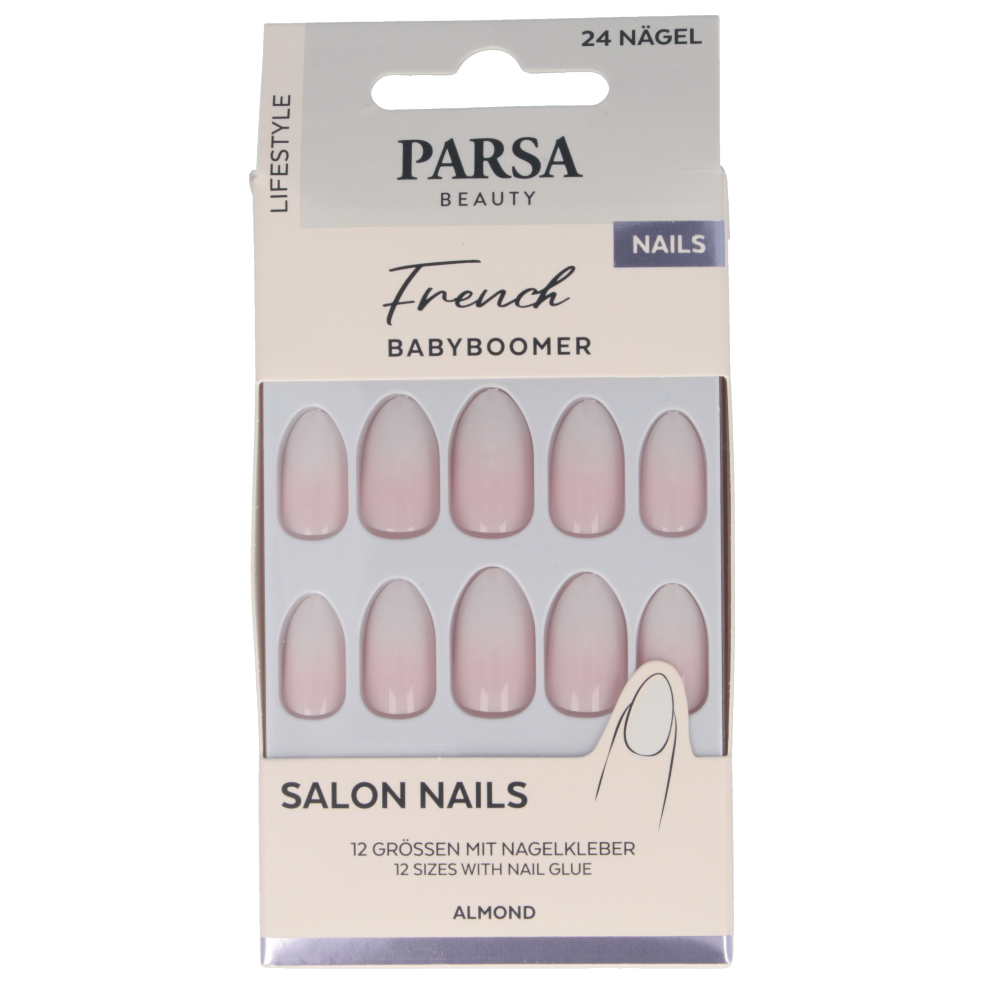 PARSA Beauty LIFESTYLE Kunstnägel Press on Babyboomer