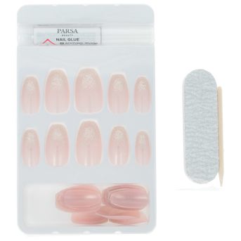 PARSA Beauty LIFESTYLE Kunstnägel Press on Sparkling Rosé