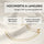 PARSA Beauty SIGNATURE Halsketten-Set gold – 2-tlg. Snake & Eyelet Chain, Edelstahl 18K vergoldet