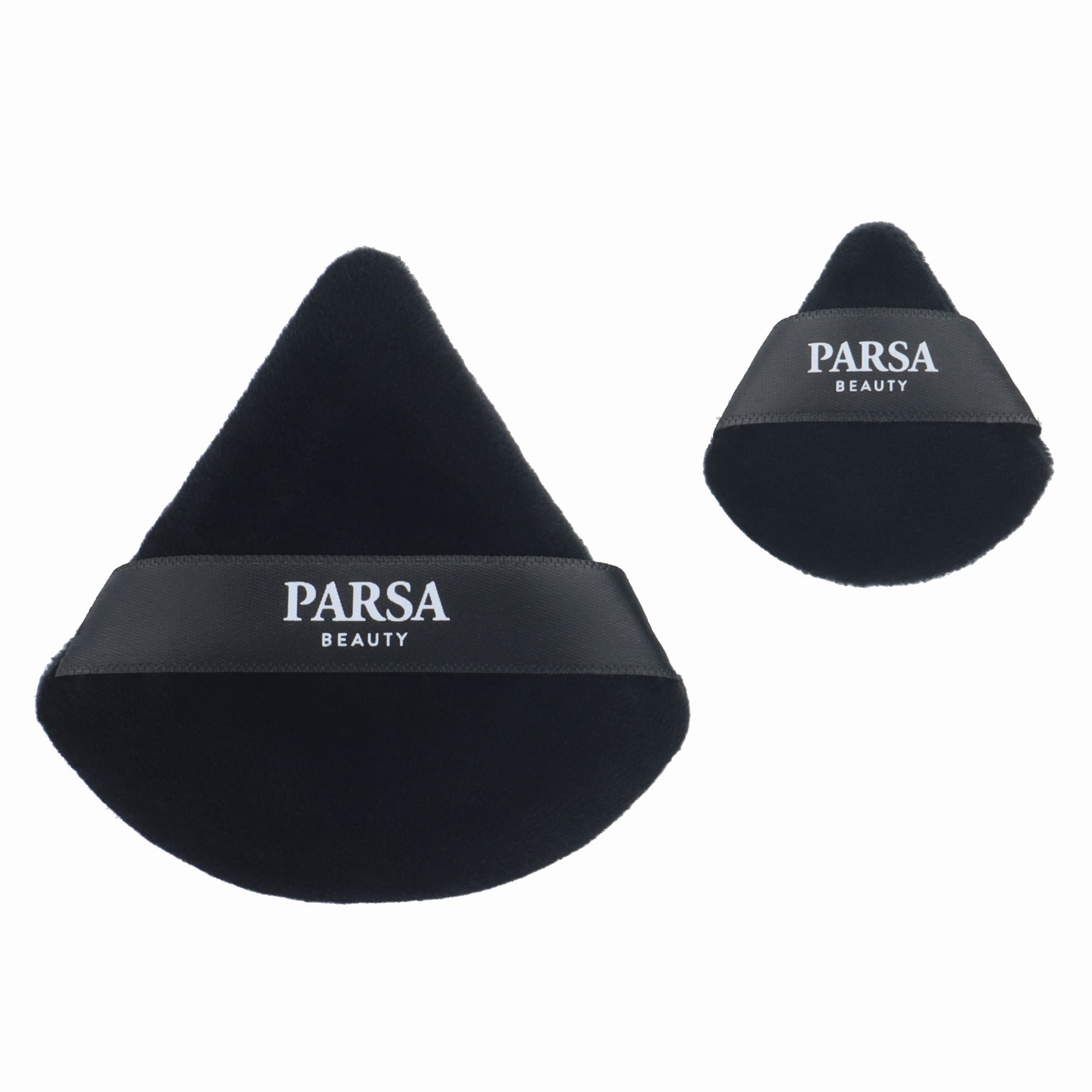 PARSA Beauty Essential Powder Puff Duo Set, 2er-Set für Puder & Baking