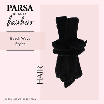 PARSA Beauty Hair Hero Beach Wave Styler Set für hitzefreie Wellen, 3-tlg.