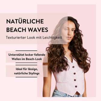 PARSA Beauty Hair Hero Beach Wave Styler Set für hitzefreie Wellen, 3-tlg.