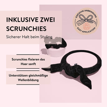 PARSA Beauty Hair Hero Beach Wave Styler Set für hitzefreie Wellen, 3-tlg.