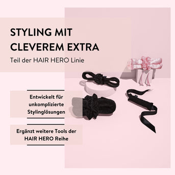PARSA Beauty Hair Hero Beach Wave Styler Set für hitzefreie Wellen, 3-tlg.