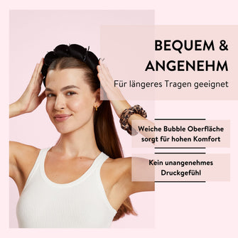 PARSA Beauty Hair Hero Haarreif Bubble mit Schleifen für Skincare & Wellness
