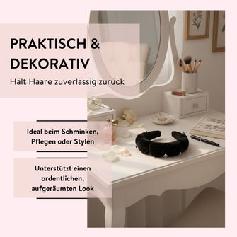 PARSA Beauty Hair Hero Haarreif Bubble mit Schleifen für Skincare & Wellness