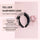 PARSA Beauty Hair Hero Cozystyles Satin Scrunchie Rosa, kissenweich, 1 Stk.