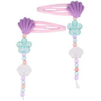 Disney Vaiana inspirierte Haarclips, Perlensträhne & Muschel
