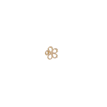 PARSA Beauty Limited Haarklammer Blumenform Gold, Mit edlem Perlenbesatz
