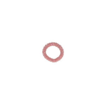 PARSA Beauty Limited Perlen-Haargummi Rosa, Elegantes Accessoire für Haar & Handgelenk