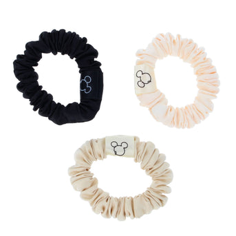 Disney Mickey Mouse inspiriertes Scrunchie-Set, Haargummis, 3tlg. von PARSA Beauty