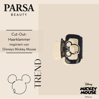 Disney Mickey Mouse inspirierte Haarklammer, Medium-Größe, 1 Stk. von PARSA Beauty