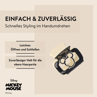 Disney Mickey Mouse inspirierte Haarklammer, Medium-Größe, 1 Stk. von PARSA Beauty