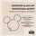 Disney Mickey Mouse inspirierte Haarklammer mit Strass, 1 Stk. von PARSA Beauty