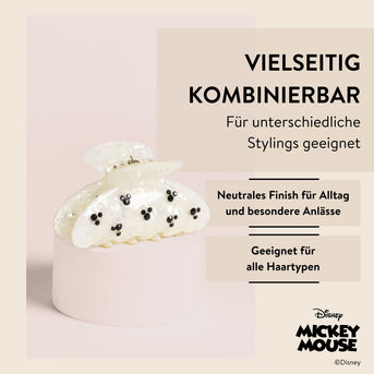 Disney Mickey Mouse inspirierte Haarklammer mit Strass, 1 Stk. von PARSA Beauty