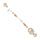 PARSA Beauty Baby Kinderwagen-Schnullerkette aus Silikon