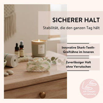 PARSA Beauty Lifestyle Pure Balance Haarklammer mit Marmor-Effekt, Groß