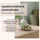 PARSA Beauty Lifestyle Pure Balance Satin Scrunchie Grün, gepolstert, 1 Stk.