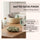 PARSA Beauty Lifestyle Pure Balance Satin Scrunchie Grün, gepolstert, 1 Stk.