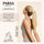 PARSA Beauty Lifestyle Pure Balance Satin Scrunchie mit Geheimfach, Rosa