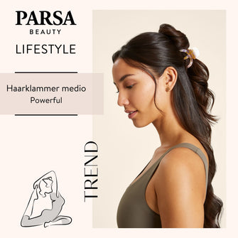 PARSA Beauty Lifestyle Pure Balance Haarklammer Medio mit Doppelverzahnung