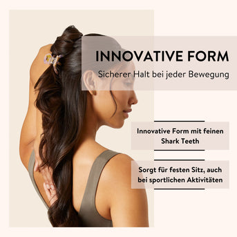 PARSA Beauty Lifestyle Pure Balance Haarklammer Medio mit Doppelverzahnung